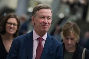John Hickenlooper Looking To The Right Wallpaper