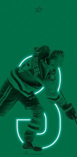 John Klingberg Green Fanart Dallas Stars Wallpaper