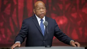 John Lewis With A Red Background Wallpaper