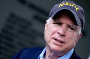 John Mc Cain Navy Cap Wallpaper