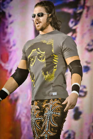 John Morrison American Wrestler And Actor Wallpaper