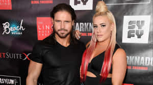 John Morrison With Taya Valkyrie Wallpaper