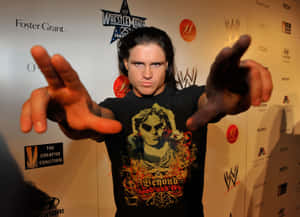 John Morrison Wrestle Mania Red Carpet Wallpaper