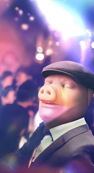 John Pork At Nightclub Wallpaper
