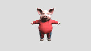 John Pork Character Model Wallpaper