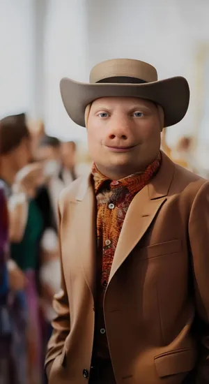 John Pork Character Style Wallpaper