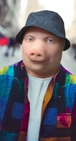 John Pork Character Style Wallpaper