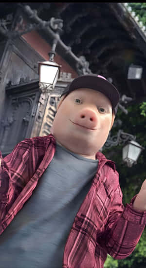 John Pork Character Style Wallpaper