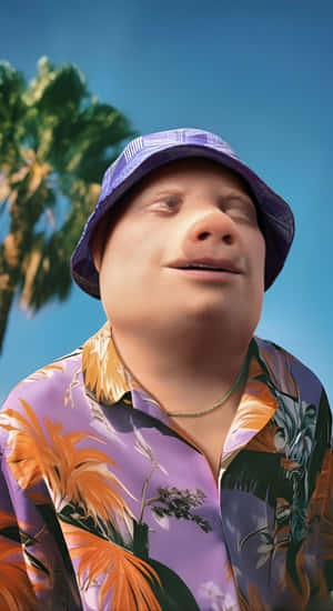 John Pork Tropical Style Wallpaper