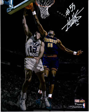 John Stockton Autographed Memorabilia Wallpaper