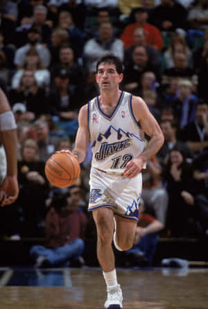 John Stockton Basketball Olympian Wallpaper