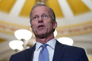 John Thune Photographed From Below Wallpaper