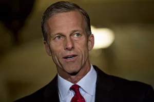 John Thune With Red Tie Wallpaper