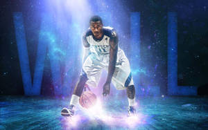 John Wall Blue Light Wallpaper