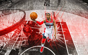 John Wall Lay Up Shot Wallpaper