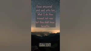 John137 Biblical Quote Wallpaper