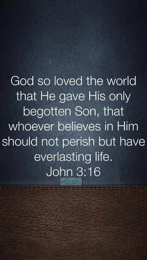 John316 Bible Verse Wallpaper