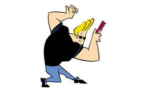 Johnny Bravo Comb Wallpaper