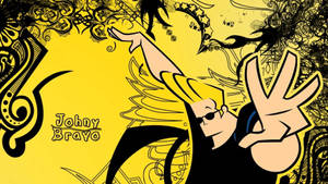 Johnny Bravo Graffiti Wallpaper