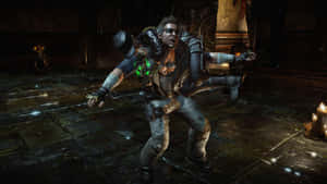 Johnny Cage Victorious In Battle Wallpaper