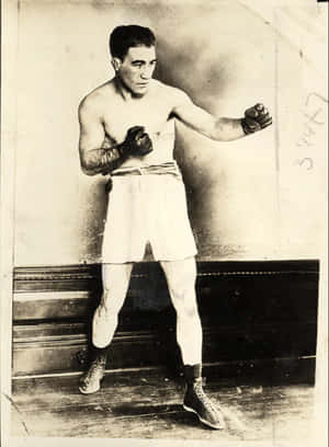 Johnny Dundee's Orthodox Boxing Stance Wallpaper
