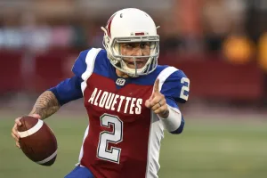 Johnny Manziel Alouettes Game Action Wallpaper