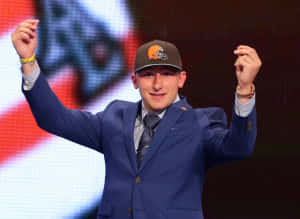 Johnny Manziel Draft Day Celebration Wallpaper