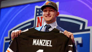 Johnny Manziel Draft Day Jersey Reveal Wallpaper