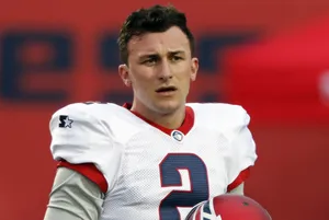 Johnny Manziel Football Player Portrait Wallpaper