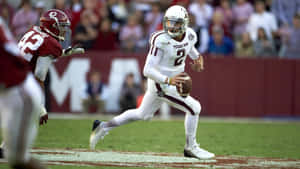 Johnny Manziel Quarterback Action Wallpaper