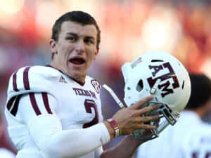 Johnny Manziel Texas A M Football Player Wallpaper