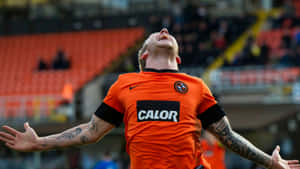 Johnny Russell In Dundee United Football Club Jersey Wallpaper