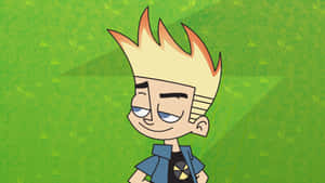 Johnny Test And Dukey In Action Wallpaper