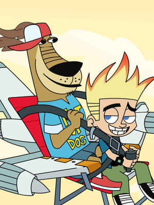 Johnny Test Ready For Adventure Wallpaper