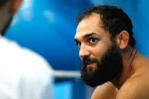 Johny Hendricks During Training Wallpaper