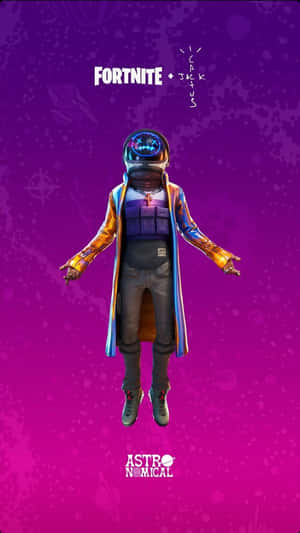 Join Astro Jack On A Daring Space Adventure! Wallpaper