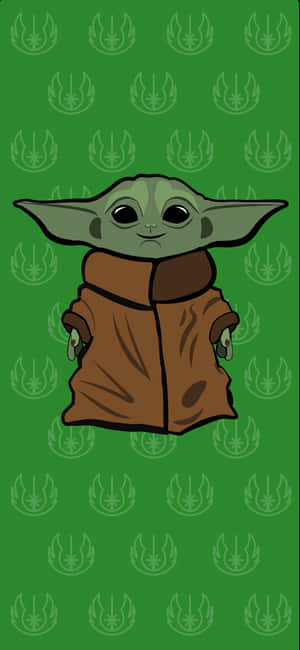 Join Baby Yoda On His Space Adventures Wallpaper