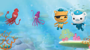 Join Captain Barnacles And The Crew Of The Octonauts On Their High-seas Adventures! Wallpaper