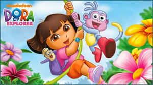 Join Dora For A Fun Adventure! Wallpaper