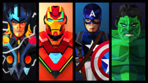 Join Earth's Mightiest Heroes And Save The World Wallpaper