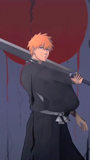 Join Ichigo Kurosaki And The Soul Reapers In The Thousand-year Blood War Arc Wallpaper