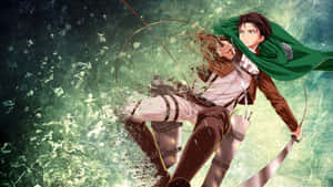 Join Levi Ackerman In His Quest For Justice Wallpaper