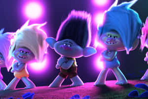 Join Poppy And Branch In An Adventure Around The World Wallpaper