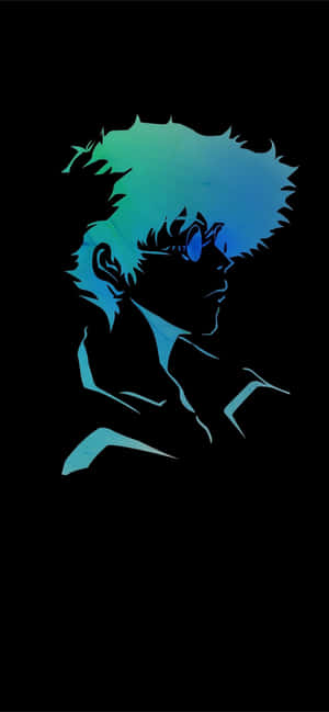 Join Spike And The Bebop Crew On Their Intergalactic Journey With This Cowboy Bebop Iphone Wallpaper Wallpaper