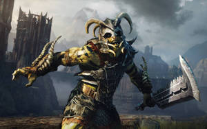 Join Talion In The Epic Crusade Through Mordor Wallpaper