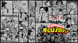 Join The Adventure With Manga Pages Wallpaper