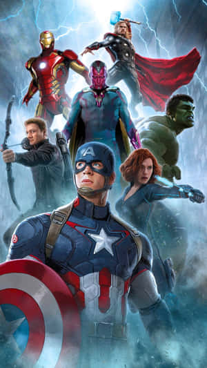 Join The Avengers And Save The World With The Latest Iphone Wallpaper