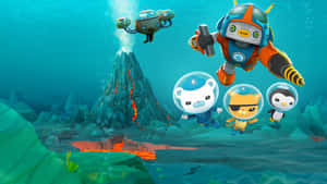 Join The Brave Octonauts In Defending The Ocean! Wallpaper