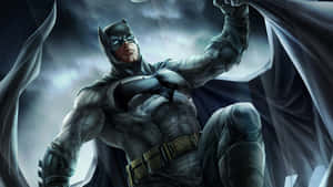 Join The Caped Crusader With This Batman Desktop Wallpaper Wallpaper