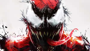 Join The Chaos With Marvel Carnage Wallpaper